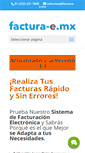 Mobile Screenshot of factura-e.mx